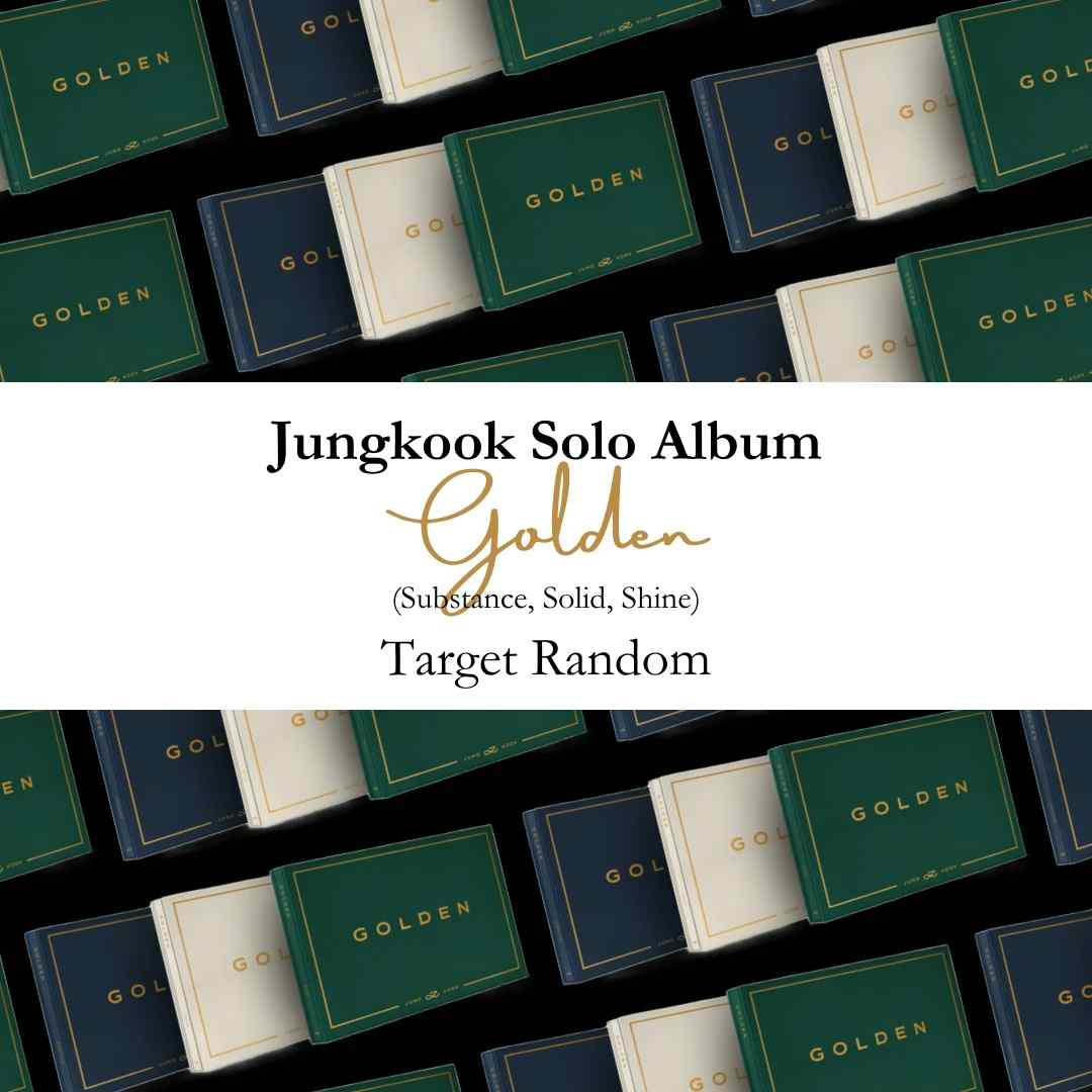 BTS Jungkook Solo Album “Golden” Target Exclusive Random
