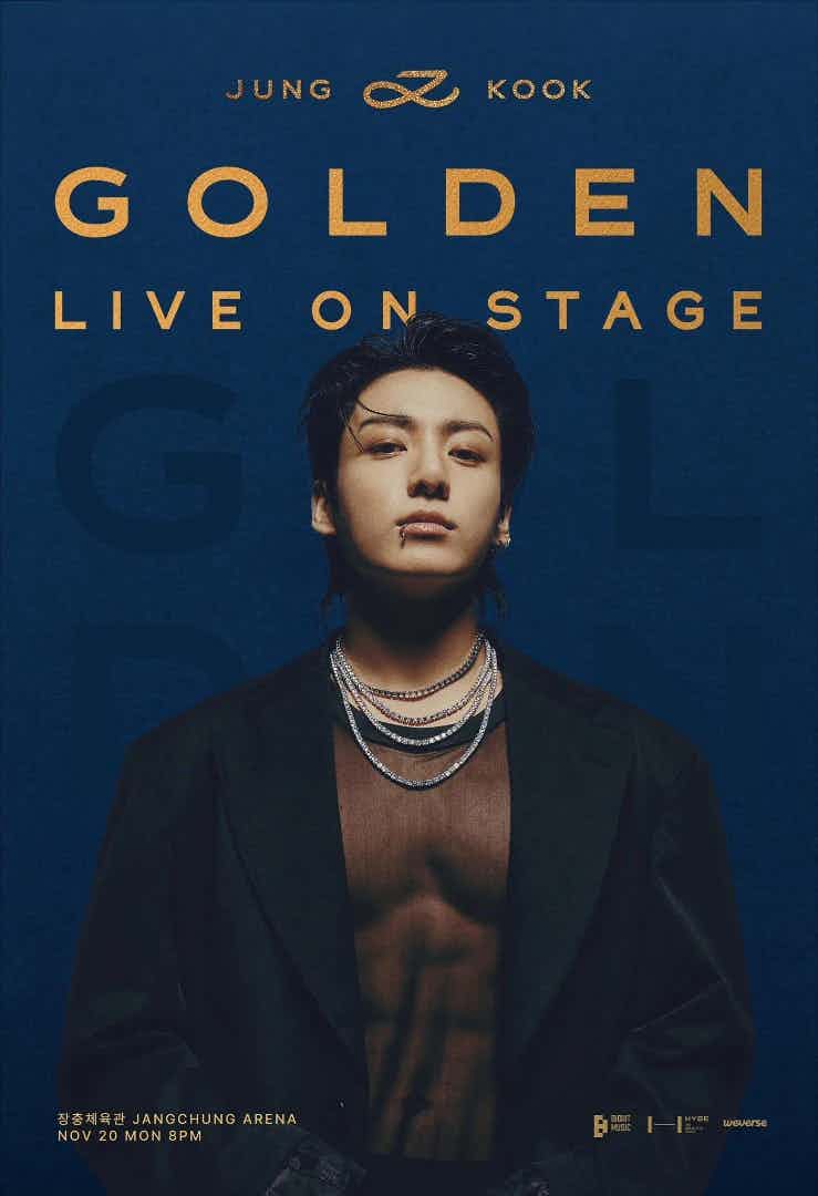 [BTS] Jungkook “Golden” Live On Stage On-site Album & Photocard