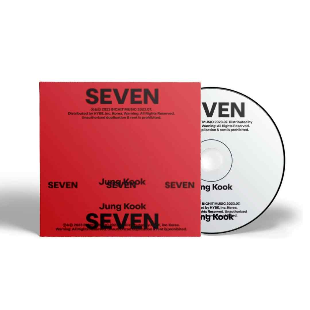 [BTS] Jungkook's Single 'Seven' CD 3rd PO