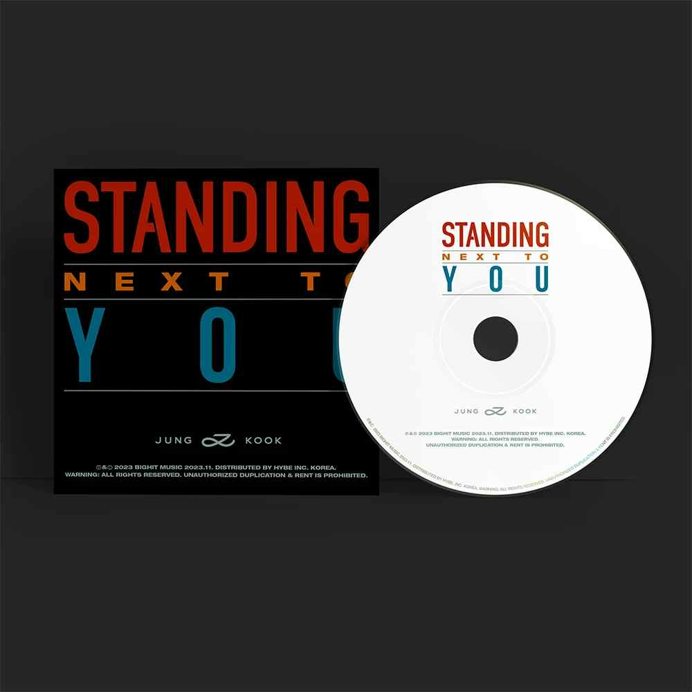 BTS Jungkook “Standing Next To You” Single CD