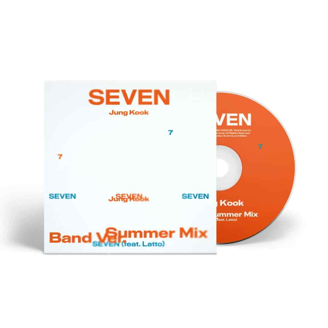 [BTS] Jungkook Seven 'Weekday Version' CD