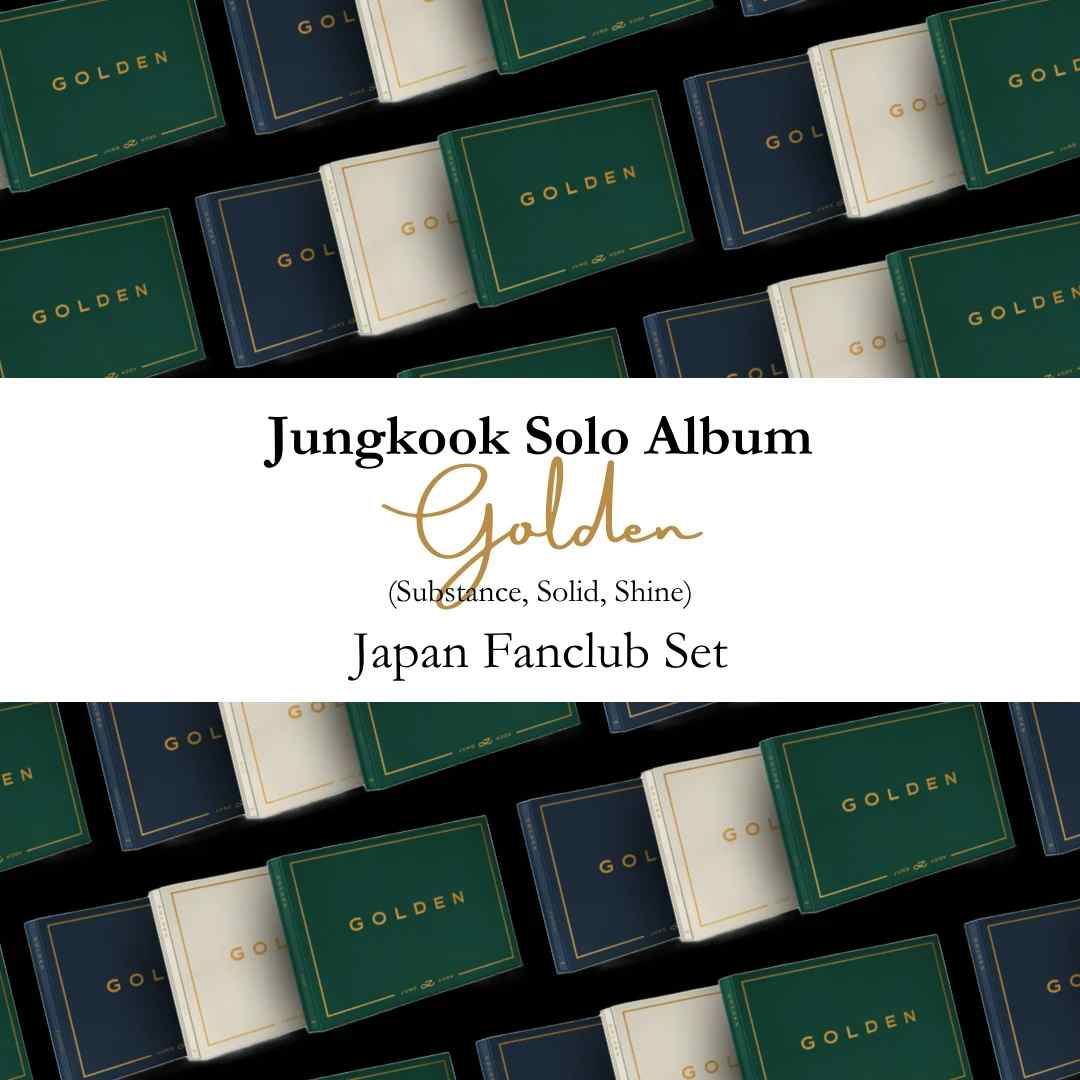 BTS Jungkook Solo Album “Golden” JPFC Set with Lucky Draws